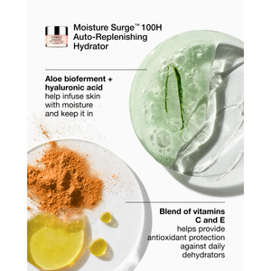 Clinique Hydration Essentials zestaw prezentowy krem-żel do twarzy Moisture Surge 100H 30 ml + balsam do ciała Moisture Surge 30 ml + balsam do ust Moisture Surge 7 ml + kosmetyczka