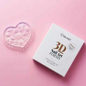 Clavier 3D Nail Art Forms silikonowe formy do ozdób 03