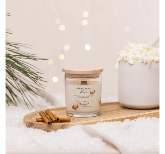 Nacomi Fragrances sojowa świeca zapachowa Cinnamon Bliss 140 g