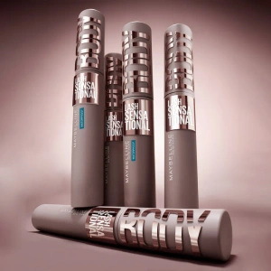 Maybelline Lash Sensational Body wodoodporny tusz do rzęs dodający objętości Waterproof Black 9,75 ml