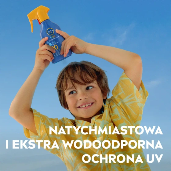NIVEA SUN Kids Protect & Care spray do opalania dla dzieci z wysoką ochroną SPF30 250 ml