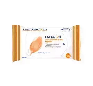 LACTACYD FEMINA CHUSTECZKI DO HIGIENY INTYMNEJ 15 SZTUK 
