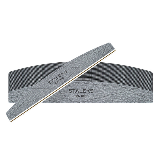 Staleks Smart 40 pilnik mineralny półksiężyc 80/100 25 sztuk