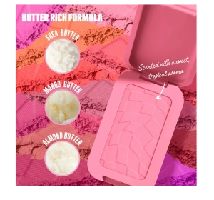NYX Professional Makeup Buttermelt róż do policzków w kompakcie 02 Butta Together 5 g