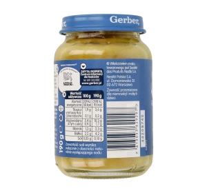 Gerber obiadek po 8 miesiącu Kalafiorowa z królikiem 190 g