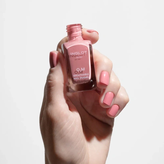 Inglot O2M Breathable Nail Enamel oddychający lakier do paznokci 544 11 ml