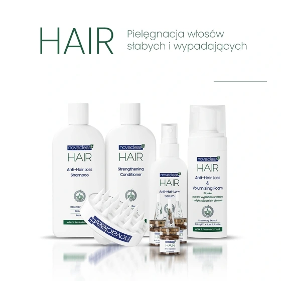 Novaclear Hair ampułki przeciw wypadaniu włosów 15 x 5 ml