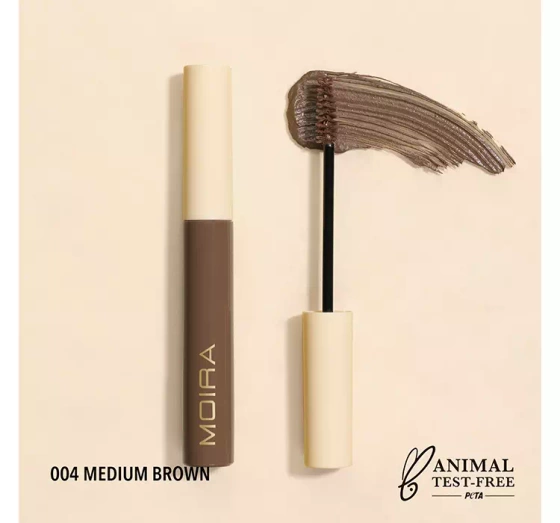 MOIRA KOLOROWY TUSZ DO BRWI 04 MEDIUM BROWN 6,3ML