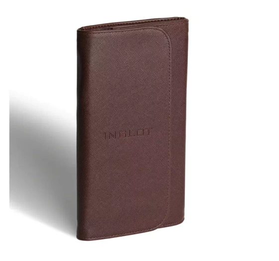 Inglot Chocolate zestaw pędzli do makijażu w etui