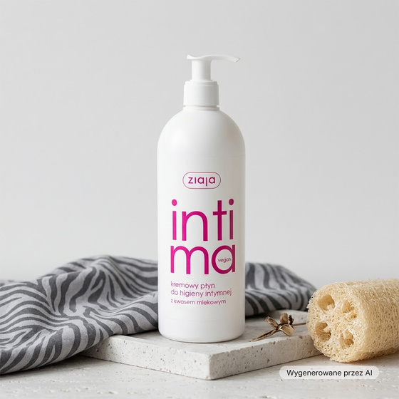 Ziaja Intima kremowy płyn do higieny intymnej z kwasem mlekowym 500 ml