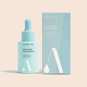 Azure Tan Night Repair Face Tan Serum naprawcze samoopalające serum do twarzy na noc 30 ml