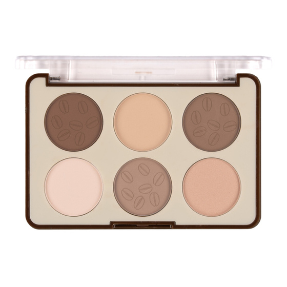 Lovely Toasted Tones Contourring Palette wielofunkcyjna paleta do konturowania twarzy 10 g