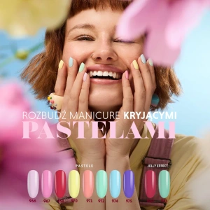 Semilac One Touch Pastels hybrydowy lakier do paznokci 966 Lavender Haze 7 ml 