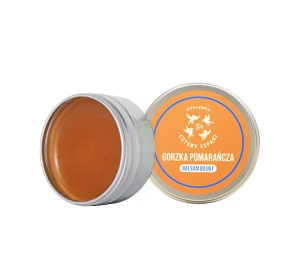 Mydlarnia Cztery Szpaki balsam do ust Gorzka Pomarańcza 15 ml