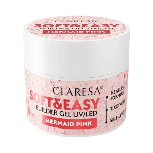 Claresa Soft & Easy żel budujący Mermaid Pink 45 g