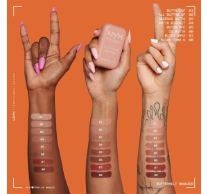 NYX Professional Makeup Buttermelt bronzer do twarzy w kompakcie 08 Butta Than U 5 g