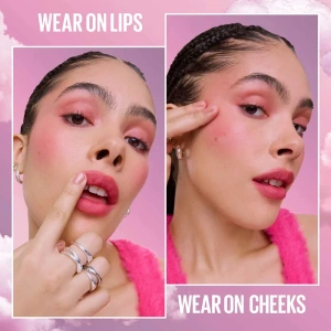 Maybelline Cloudtopia Cheek & Lip Mousse matowy róż 2w1 do policzków i ust 08 Enchanted Mauve 5 g