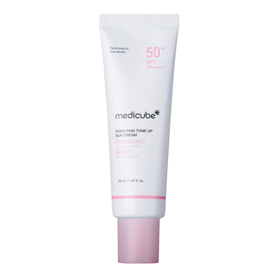 Medicube PDRN Pink Tone Up Sun Cream krem do twarzy z filtrem przeciwsłonecznym SPF50+/ PA++++ 50 ml