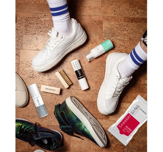 Cleangang Sneakergang drewniana szczotka do czyszczania butów #638