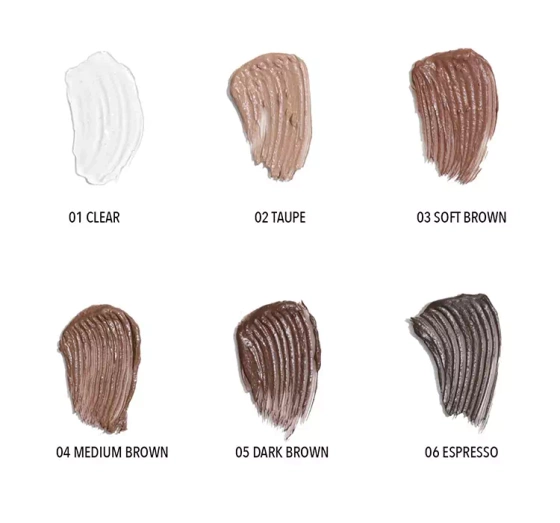 Moira Kolorowy tusz do brwi 02 Taupe 6,3ml