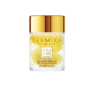 Dermika Luxury Gold 24K przeciwstarzeniowe serum do twarzy 60g