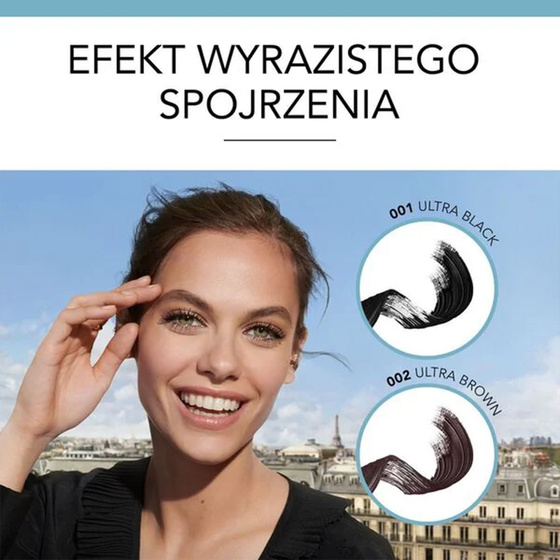 Bourjois Twist Up The Volume Ultra Mascara tusz do rzęs 001 Ultra Black 8 ml