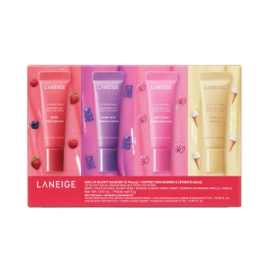 Laneige Mini Lip Glowy Balm Set zestaw miniaturowych balsamów do ust 4 x 5 g