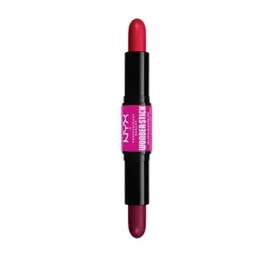 NYX Professional Makeup Wonder Stick dwustronny róż do policzków 05 Bright Amber + Fuchsia 2 × 4 g