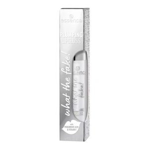 Essece What The Fake! Plumping Lipgloss błyszczyk powiększający usta 100 Sheer Genius 4 ml