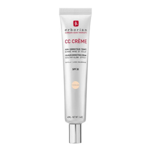 Erborian CC Creme koloryzujący krem CC do twarzy z wąkrotką azjatycką i kwasem hialuronowym SPF30 Porcelain 40 ml