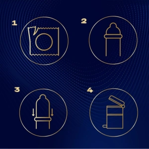 Durex Perfect Feel cienkie prezerwatywy nawilżane bez lateksu dające uczucie ciepła 3 szt