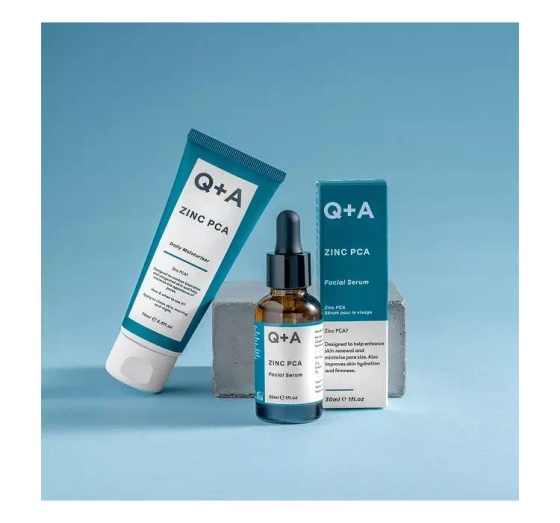 Q+A Regenerujące serum do twarzy z cynkiem PCA 30ml