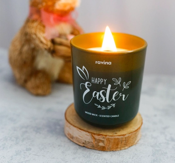 Ravina Happy Easter sojowa świeca zapachowa Konwalia 175g