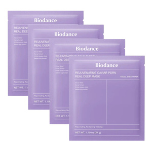 Biodance Rejuvenating Caviar PDRN Real Deep Mask kolagenowa maska do twarzy z PDRN 4 x 34 g