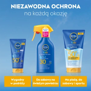 NIVEA SUN Kids Protect & Care spray do opalania dla dzieci z wysoką ochroną SPF30 250 ml