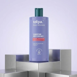 Tołpa Hair Routine peptydowy szampon do włosów zniszczonych 300 ml