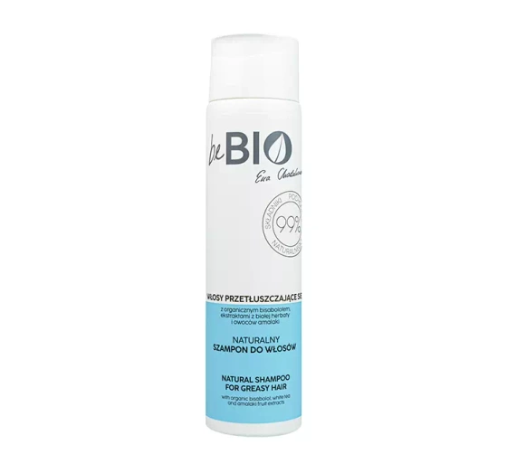 Bebio naturalny szampon do włosów przetłuszczających się 300 ml
