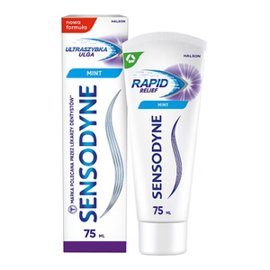 Sensodyne Rapid Relief Mint pasta do zębów ultraszybka ulga na nadwrażliwość 75 ml