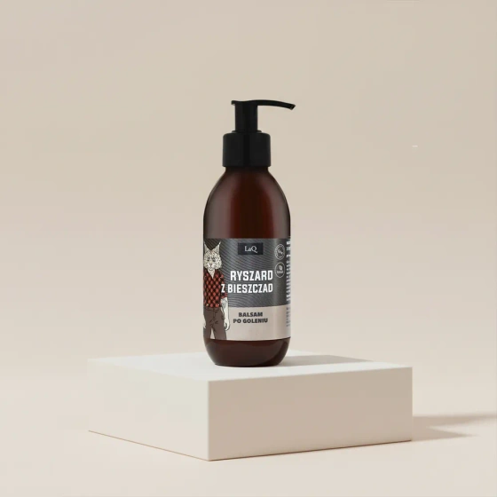 LaQ krem do twarzy i po goleniu dla mężczyzn 2w1 Ryszard z Bieszczad 150 ml