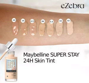Maybelline Super Stay 24h Skin Tint podkład do twarzy rozświetlający 23 30 ml