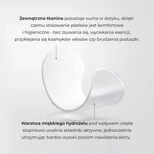 L'Biotica kolagenowe płatki pod oczy redukcja cieni i obrzęków 3 x 2 sztuki