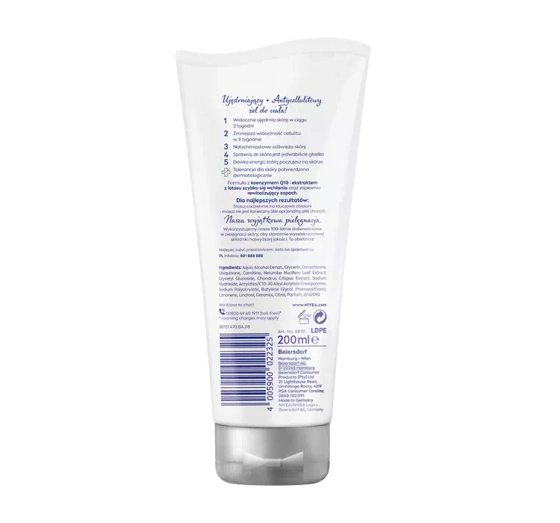 NIVEA Q10 Multi Power 5in1 ujędrniający antycellulitowy żel do ciała 200 ml