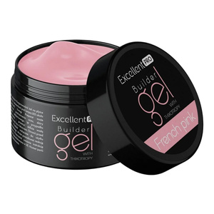 Excellent PRO Builder Gel With Thixotropy samopoziomujący żel budujący French Pink 50 g