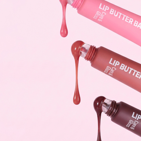 Golden Rose Lip Butter Balm Care&Gloss nawilżająco-odżywczy balsam do ust z peptydami 03 Vanilla Sorbet 13,5 ml
