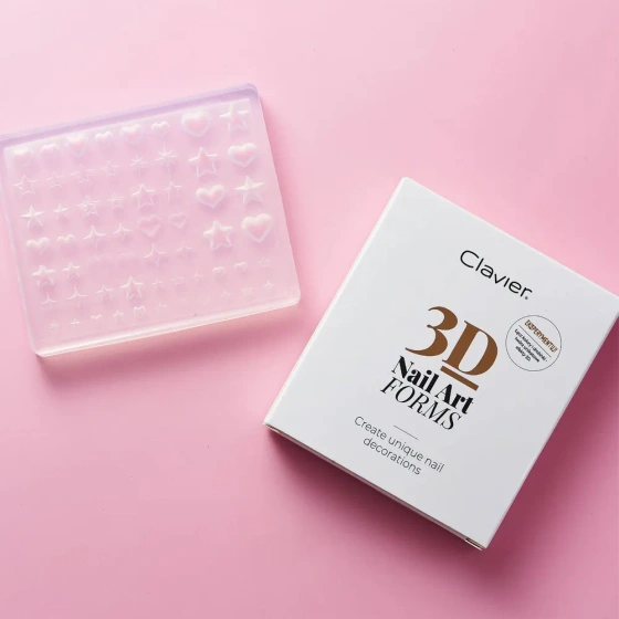 Clavier 3D Nail Art Forms silikonowe formy do ozdób 05