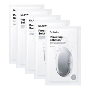 Dr.Jart+ Dermask Porecting Solution zestaw oczyszczających maseczek w płachcie 5 x 28 g