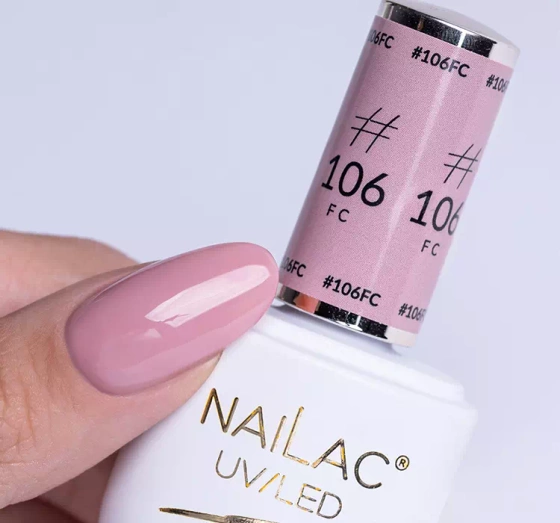 NaiLac lakier hybrydowy #106FC 7ml