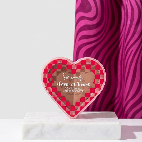 Lovely Warm at Heart podwójny bronzer wypiekany do twarzy 9 g