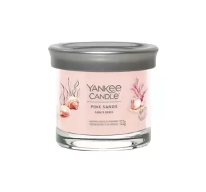 Yankee Candle Signature Tumbler mała świeca zapachowa Pink Sands 122 g