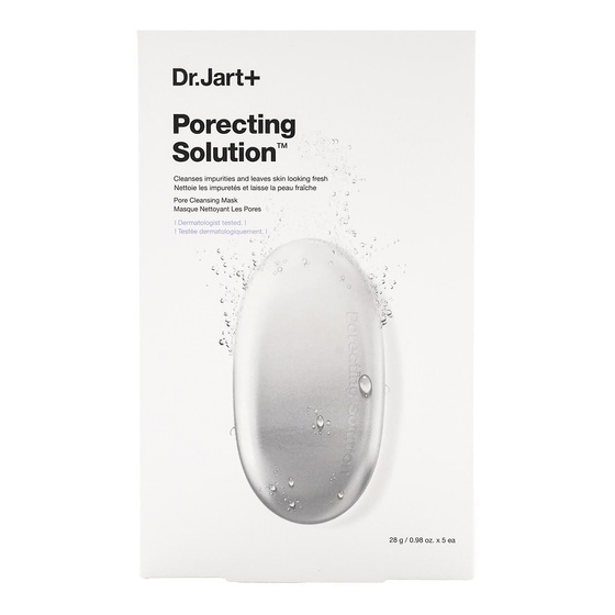 Dr.Jart+ Dermask Porecting Solution zestaw oczyszczających maseczek w płachcie 5 x 28 g